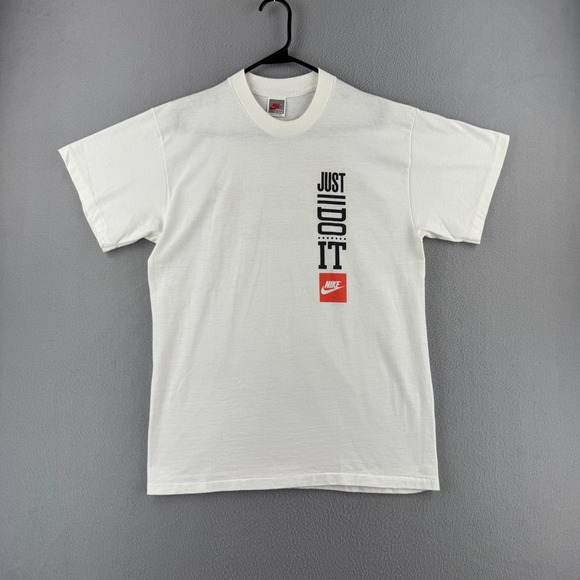 Nike Other - Vintage Nike T Shirt Mens XL White Single Stitch 90s Double Made in USA